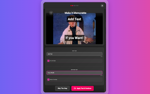 YTgify :: Turn your favorite YouTube moments into shareable GIFs.