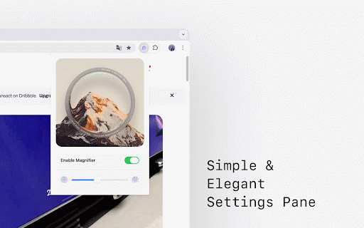 Liquify Cursor - Real-time Liquid Glass Magnifier :: Transform your cursor into a liquid glass magnifier with stunning colors and smooth, physics-based animations.