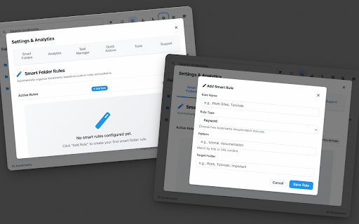 Bookmark Enhancer :: Enhanced bookmark manager with advanced search, smart organization, productivity analytics, and comprehensive tools.