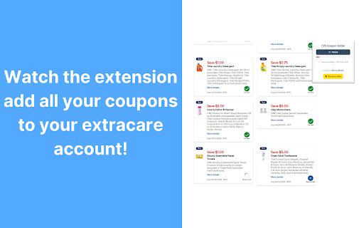 CVS Coupon Adder :: Automatically adds all available CVS coupons to your account