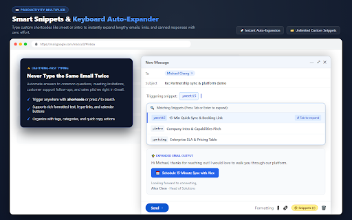 DodaInbox - Power Toolkit for Gmail :: Supercharge Gmail with private notes, snippets, tracker blocker, templates, quick labels, and thread search.