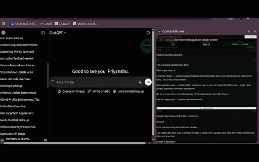 Context Mover - AI Chat Mover :: Never lose coding context again. One layer. Any agent. Zero friction.