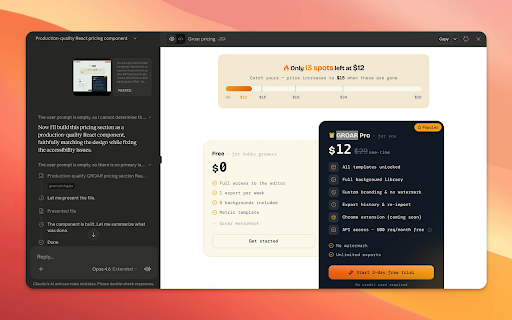Component Grabber :: Extract design tokens, CSS, accessibility data and animations from any element on any page.