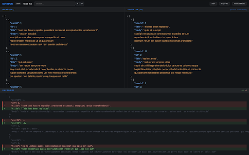 DevJSON — Premium Data Explorer :: Premium explorer for JSON, XML, and YAML. Features structural diffing, instant search, and developer-centric copy actions.