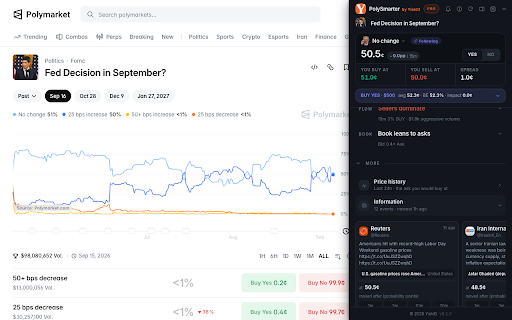 PolySmarter :: Three layers of Polymarket intelligence: resolution rules, information updates and real execution costs.