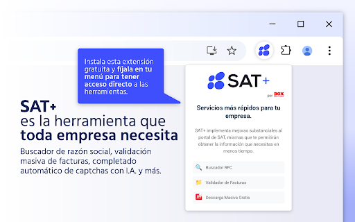 SAT :: Mejoras a la experiencia de sat.gob.mx, resolución automática de captchas y más.