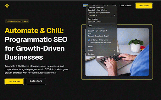 Scrape Similar - Smart Link Extractor :: Smart links scraping with visual selector and custom CSS/XPath support. Extract similar links in 2 clicks.