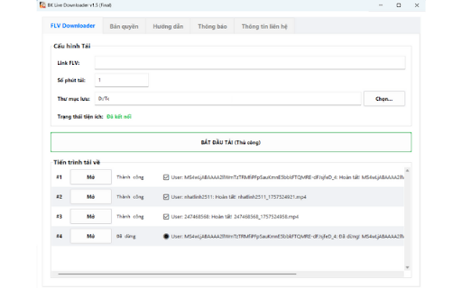 Live Stream Scraper 2.0 (Douyin, TikTok, Taobao, Shopee) :: Lấy link stream từ Douyin, TikTok, Taobao và Shopee.