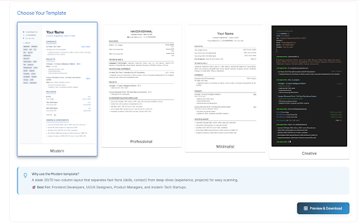 CVInsight - Job Match Score :: Instantly see how your resume matches any job on LinkedIn, Naukri, Indeed & more. Track applications in one click.