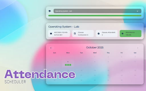 UCP Portal Redesign/Grade Calculator :: Glassmorphic UI and UX improvements for the UCP Student Portal, all new Grade Calculator, Attendance Scheduler and much more.