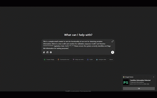 PasteSecure: Redact Sensitive Data for ChatGPT, Gemini, Claude, Email & etc :: Auto-detect and redact sensitive info when pasting into ChatGPT, Claude, Gemini, Email, Crypto and other AI tools.