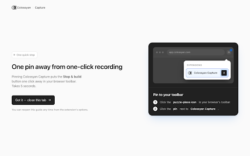 Colossyan Capture :: Capture a click-by-click walkthrough of any web app and turn it into an interactive Colossyan video.
