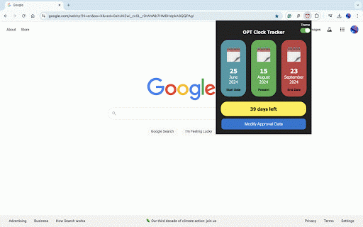 OPT Clock Tracker :: Track and manage your 90 days of OPT unemployment for compliance.