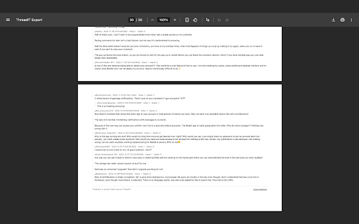 ThreadIT: Reddit to PDF Exporter :: Reddit to PDF - Export Reddit discussion threads as a clean PDF.