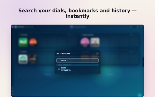 Atom Speed Dial Pro :: Atom Speed Dial Pro — a customizable speed dial new tab page with bookmarks management, themes, and Chrome bookmarks integration