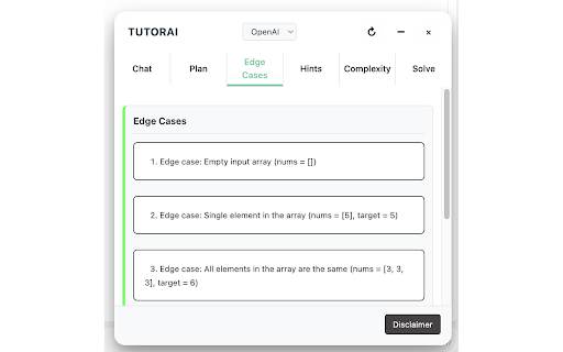 TutorAI :: Privacy-preserving coding problem tutor for LeetCode