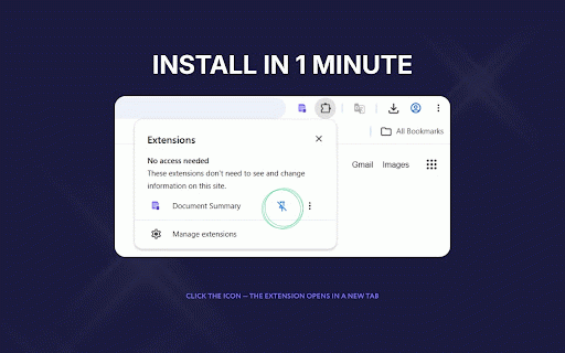 Document Summary :: Summarize documents in 30 seconds with AI