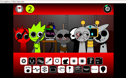 Corruptbox 2 But Sprunki :: Experience Corruptbox 2 But Sprunki - A unique horror puzzle game featuring glitch art and eerie soundscapes.