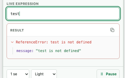 Live Expression Pinboard :: Pin one live JavaScript expression to any page and copy its result with one click.