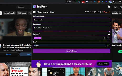 TabPro Plus : Your personal tab assistant by eHub :: TabPro Plus is effortlessly manages tabs, sync, and boost productivity across devices including regain control of your browsing.