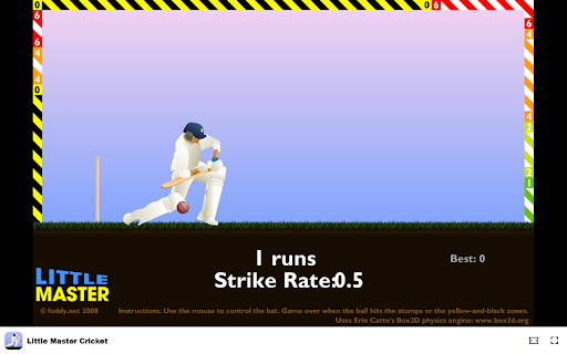 Little Master Cricket - Master batting and score big! :: Experience cricket excitement with Little Master Cricket - an addictive batting challenge for all!