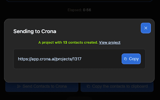 Crona Scraper :: Universal scraper for structured lists and directory pages. Extracts companies, contacts, and data from B2B sources.