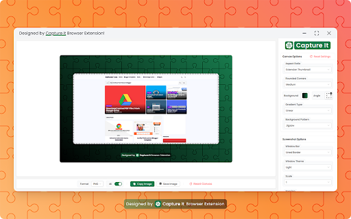 Capture It - Screenshot Capture & Design :: Capture & edit screenshots in beautiful designs.