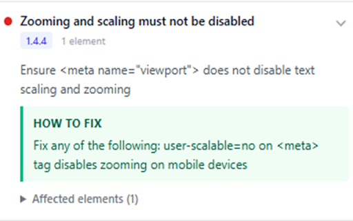 Accessibility Checker — WCAG, ADA & EAA Compliance :: One-click accessibility audit for any webpage. Find WCAG 2.1 violations, get fix suggestions, and check ADA/EAA compliance.