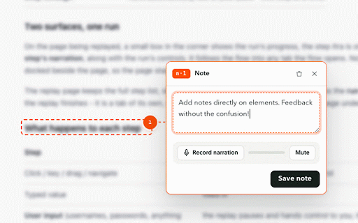 Itra :: Capture browser actions and narrate as you go. Itra turns them into guides, tutorials, or bug reports to edit and share.