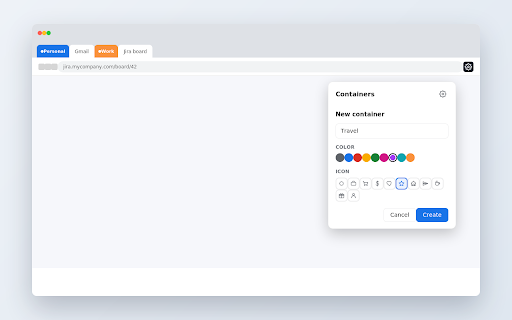 Container Tabs :: Separate logins into color-coded containers, like Firefox Multi-Account Containers, built for Chrome.