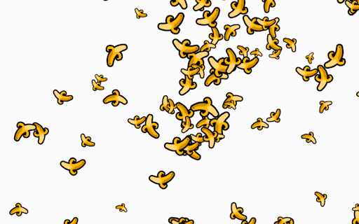 Throw Banana :: Throw bananas on any webpage! Now with realistic chopping effects.