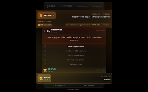 uSwap — Anything in, anything out: Verify Payments Securely :: uSwap in your browser — instant crypto swaps, fiat onramp payment capture, and checkout tools.