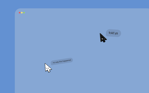 CursorParty :: See and chat with other people browsing the same URL.