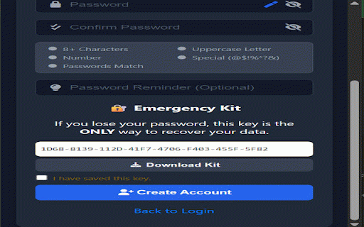 Secure Local Password Manager :: A secure, locally hosted password manager that allows you to store, manage, and autofill your passwords.
