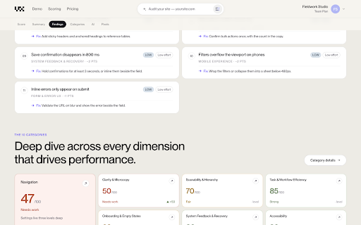 UX Signal Capture :: Capture your app's logged-in screens and audit them with UX Signal — your password never leaves your browser.