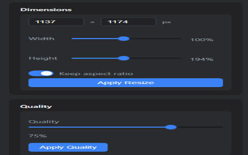Image Resizer Pro :: A powerful browser extension for resizing, cropping, and converting images