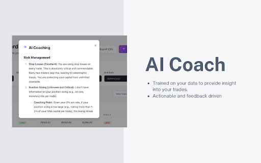TradingView Journal :: Capture and journal your trades from TradingView.