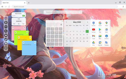 Ahri League Of Legends Live Wallpaper :: Ahri League Of Legends Live Wallpaper - Live HD video wallpaper for your Chrome new tab.