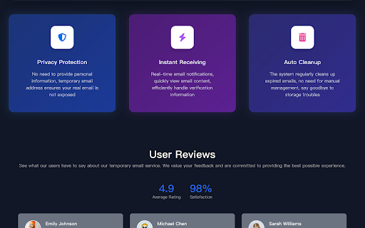 Temp Mail - TmpMails :: Free Safe & Convenient Temp Email