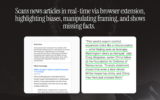 LogosAI :: Analyze bias and sentiment in online articles