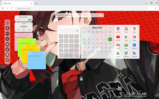 Momo Ayase Dan Da Dan Live Wallpaper :: Momo Ayase Dan Da Dan Live Wallpaper - Live HD video wallpaper for your Chrome new tab.