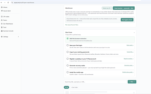 N-Pass :: Zero-knowledge password manager — Chrome / Firefox / Edge extension.