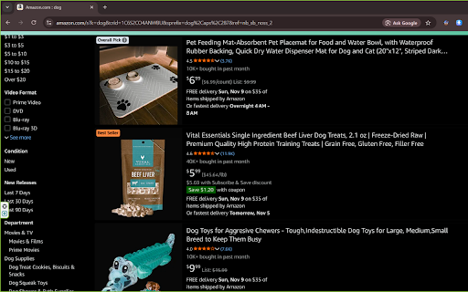 Amazon Dark Mode by Zonspy :: The best dark mode for Amazon, helping you shop comfortably at night. A free tool by Zonspy.