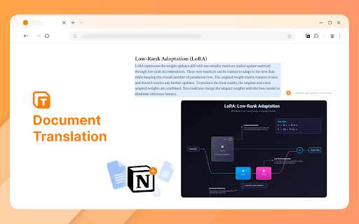 AI Visual Translator :: AI-powered extension that converts text into beautiful Visualizaiton.