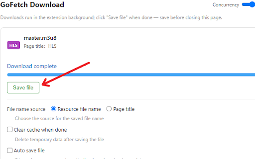 GoFetch - Video Downloader for HLS(m3u8) & MP4 :: Video downloader for web videos and live HLS/fMP4 streams