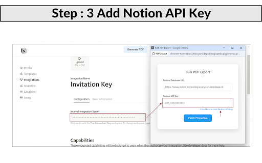 PDFOutput :: Generate PDFs from Notion pages with ease
