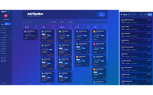 NextOrbit Job Capture :: Capture job listings from LinkedIn, Seek, and Indeed directly to your NextOrbit pipeline in one click.