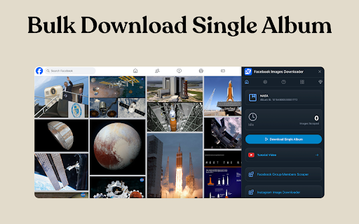 Images Downloader :: Instantly download Facebook photos from albums, profiles & groups. Fast, private & easy for FB photo downloads.