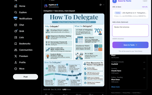 Tavlo - Save to Your Feed :: Save links to your personal Tavlo feed with one click