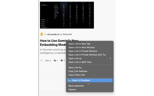 Freedium Link Converter :: Convert Medium articles to Freedium for ad-free reading experience